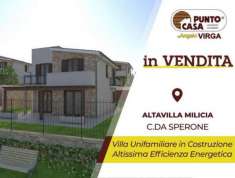 Foto ALTAVILLA MILICIA - Contrada Sperone | Villette Unifamiliari Nuove Costruzioni - Classe Energetica A4