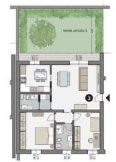 Foto Appartamento con giardino