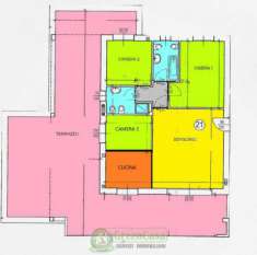 Foto APPARTAMENTO di 4 vani e di 142 mq (CAVENAGO DI BRIANZA) rif. 4 LOCALI TERRAZZO APP21
