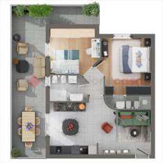 Foto Appartamento in Vendita, 3 Locali, 67 mq (Frosinone)