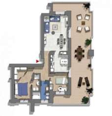 Foto Appartamento in vendita a Calderara Di Reno - 4 locali 124mq