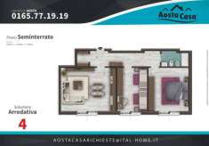 Foto Appartamento in vendita a Chatillon