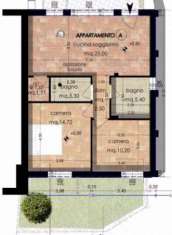 Foto Appartamento in vendita a San Benedetto a Settimo - Cascina 75 mq  Rif: 603412