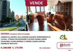 Foto Appartamento in vendita a Savona - 4 locali 110mq