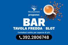 Foto Bar tavola fredda slot/gratta vinci Rif. PC001