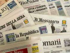 Foto edicola in chiosco