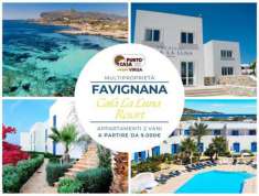Foto FAVIGNANA RESORT CALA LA LUNA - Multipropriet  mese di Settembre a pochi passi dal mare
