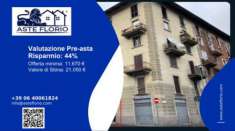 Foto Immobile in asta di 28 m con pi� di 5 locali in vendita a Torino