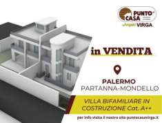 Foto PARTANNA MONDELLO VILLA BIFAMILIARE IN COSTRUZIONE Cat. A++