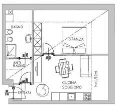 Foto Pergine Valsugana nuovo appartamento mansardato alto