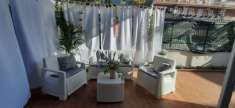 Foto trilocale con giardino e dependance Torre Maura