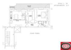 Foto Vendita di un appartamento nuovo a Montiano, con due camere da letto, balcone, garage e cantina.