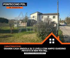 Foto Villa di 220 m con pi di 5 locali e box auto in vendita a Pontecchio Polesine