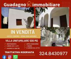 Foto Villa in vendita a Lecce - 7 locali 500mq