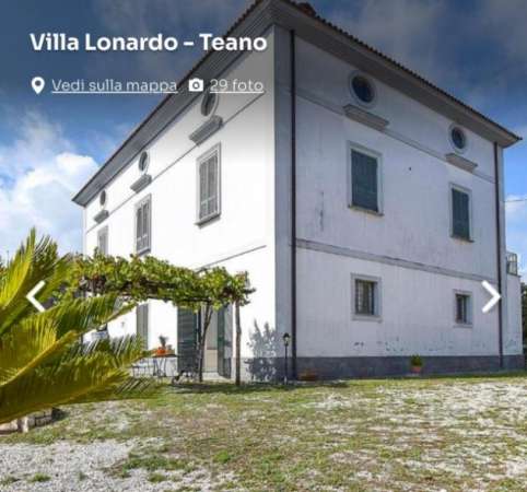 Foto 2010/TEANO Antica Villa dell�800 di mq 700 su tre livelli con parco recintato di mq 24.000 e piscina al centro di Teano. Ideale per attivit  ricettive