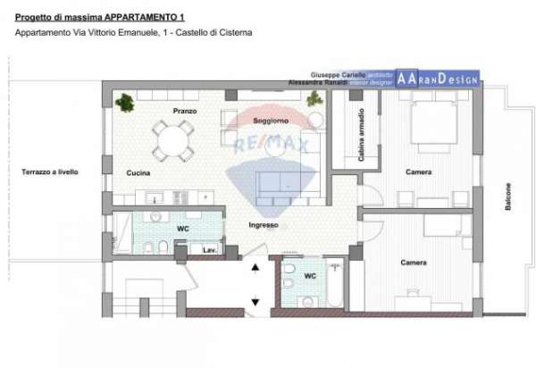 Foto Appartamento in vendita a Brusciano - 3 locali 105mq