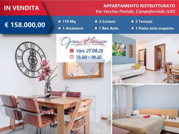 Foto Appartamento in vendita a Campoformido