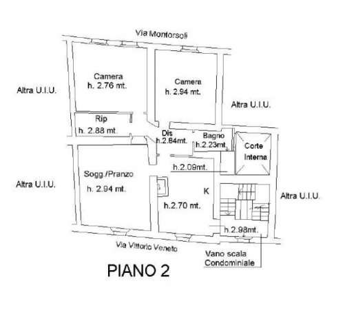 Foto Appartamento in vendita a Poggibonsi 110 mq  Rif: 1249580