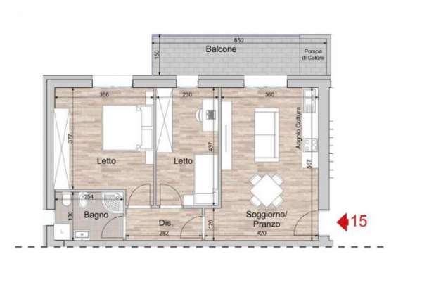 Foto Appartamento in vendita a Reggio nell'Emilia, Via Emilia all'Angelo