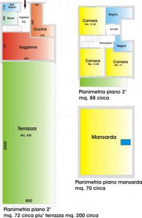 Foto Appartamento in vendita a Viareggio 311 mq  Rif: 1283144