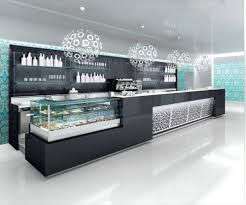 Foto bar caffetteria con cucina