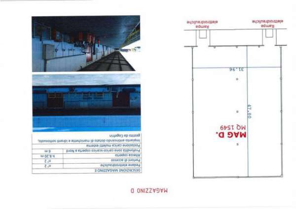 Foto Capannone 2 locali - Rif. 647