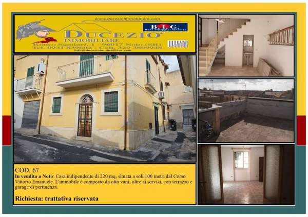 Foto Casa indipendente in vendita a Noto