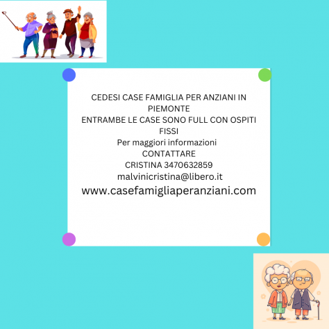 Foto Cedesi case famiglia per Anziani Piemonte