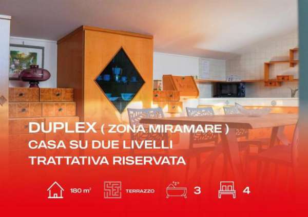 Foto DUPLEX IN ZONA CAMPO SPORTIVO CON STREPITOSA VISTA MARE