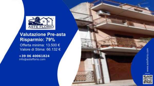 Foto Immobile in asta di 107 m con pi� di 5 locali in vendita a Floridia