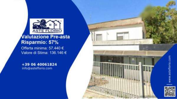 Foto Immobile in asta di 107 m in vendita a Ardea
