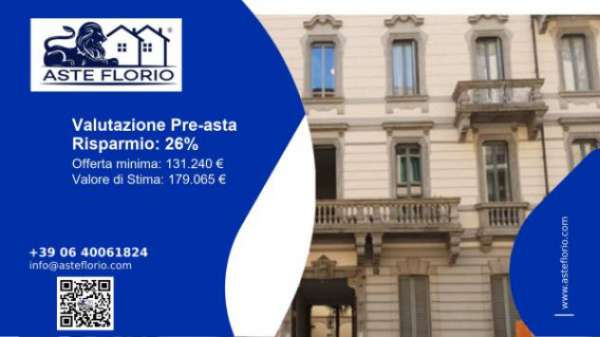 Foto Immobile in asta di 108 m con pi� di 5 locali in vendita a Milano