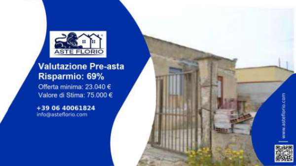 Foto Immobile in asta di 109 m in vendita a Castelvetrano