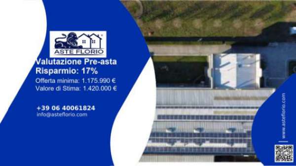 Foto Immobile in asta di 1095 m con pi� di 5 locali in vendita a Rivolta d'Adda