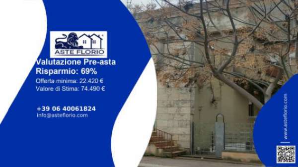 Foto Immobile in asta di 111 m, box auto in vendita a Campobello di Mazara