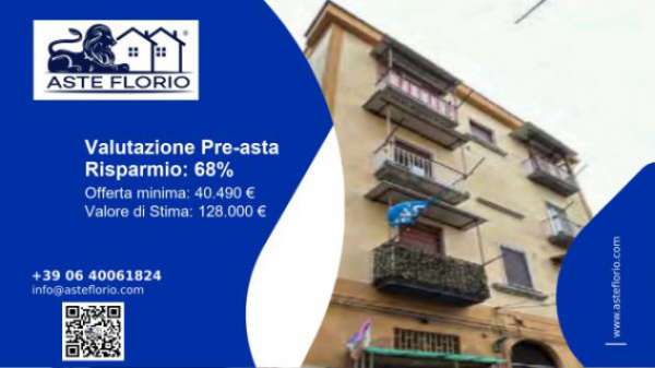 Foto Immobile in asta di 120 m in vendita a Napoli