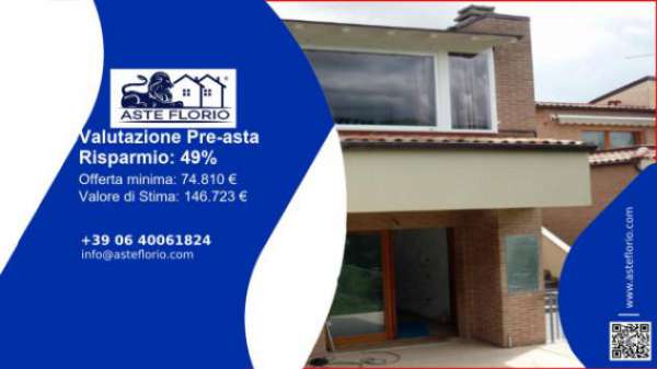 Foto Immobile in asta di 124 m con pi� di 5 locali e box auto in vendita a Mombaroccio