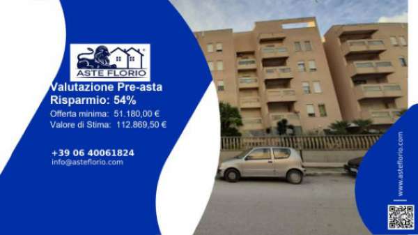 Foto Immobile in asta di 125 m in vendita a Trapani