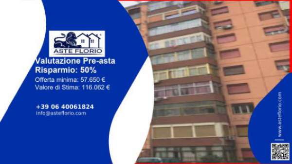 Foto Immobile in asta di 130 m con pi� di 5 locali in vendita a Palermo