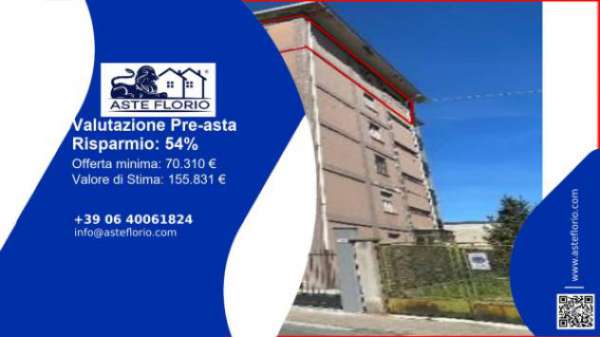 Foto Immobile in asta di 135 m in vendita a Vigevano