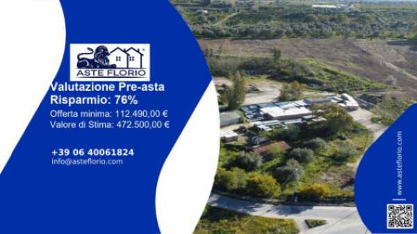 Foto Immobile in asta di 13500 m con pi� di 5 locali in vendita a Rosarno