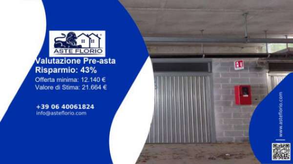 Foto Immobile in asta di 14 m, box auto in vendita a Campoformido