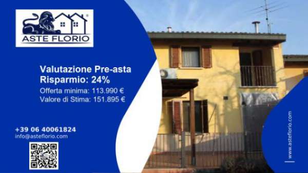 Foto Immobile in asta di 140 m, box auto in vendita a Pontevico