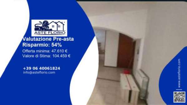 Foto Immobile in asta di 164 m, box auto in vendita a Frontone