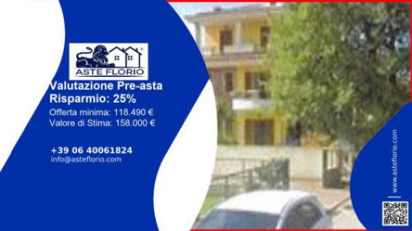Foto Immobile in asta di 181 m, box auto in vendita a Urbania