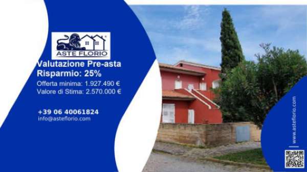 Foto Immobile in asta di 1838 m con pi� di 5 locali in vendita a Scarlino