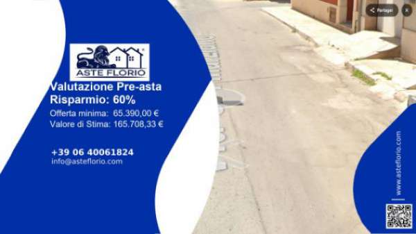 Foto Immobile in asta di 200 m, box auto in vendita a Avola