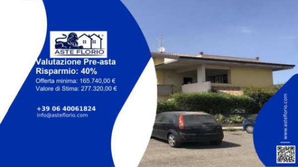 Foto Immobile in asta di 201 m con 4 locali e box auto in vendita a Valverde