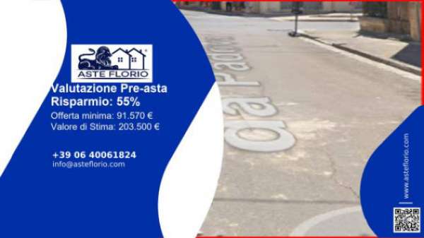 Foto Immobile in asta di 2035 m in vendita a Mesagne