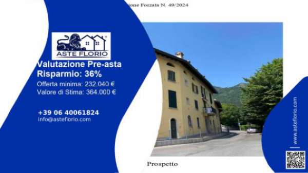 Foto Immobile in asta di 208 m con pi� di 5 locali e box auto in vendita a Galbiate